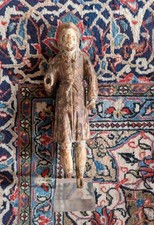 POLYCHROME WOOD SCULPTURE 18TH-19TH CENTURY - SAINT ROCH - SAINT JACQUES...