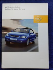 OPEL Astra Cabrio Edition 90 Jahre Bertone Prospekt 3.2003