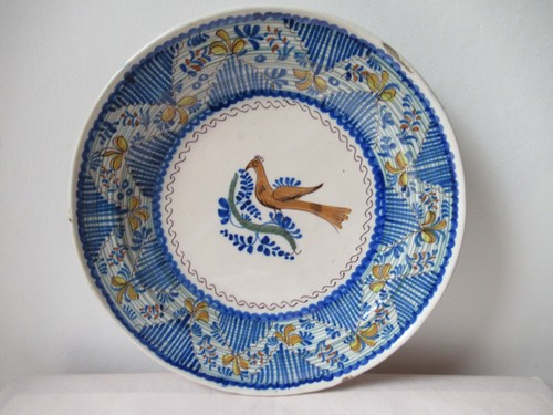Ancien plat faience - du, nord