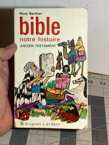 Vintage french paperback bible - vintage,