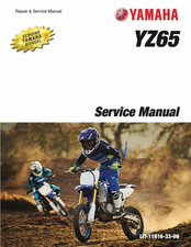 2021-2024 Yamaha YZ65 Dirt Bike Motorcycle Service Repair Manual LIT-11616-33-09