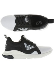Emporio Armani Ea7 Chaussure TRAINING Unisex Noir X8X056 XCC56 A120 TL 6,5 OFFRE