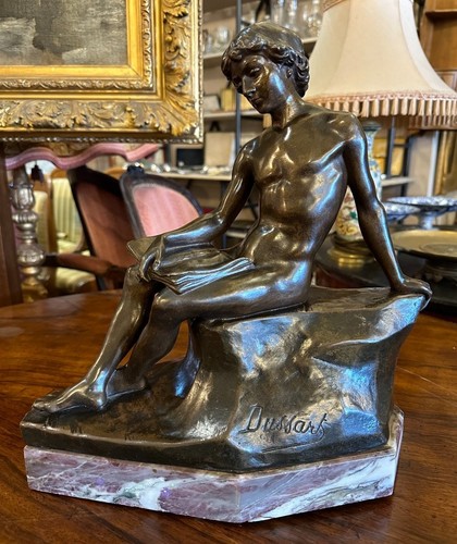 Bronze jeune homme - jeune,