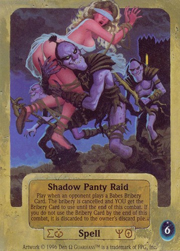 Shadow panty raid guardians - shadow,