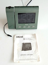 Radio-Réveil AKAI ARP-090G – Projecteur 180° – Thermomètre – AM/FM – Fonctionnel