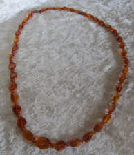 Collier vintage en ambre