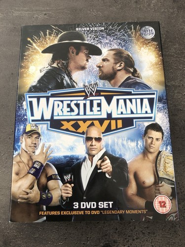 Dvd wrestlemania xxvii - wrestlemania,
