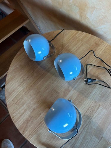 Lampe applique eyeball - ", bleu