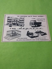 PUBLICITE DEPREUX GARAGE ESSO