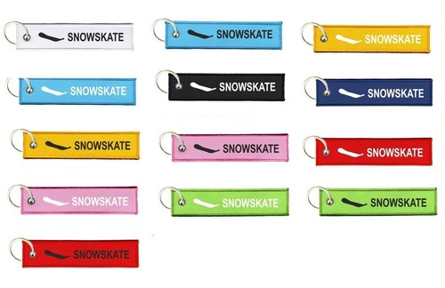 Porte cles clefs snowskate