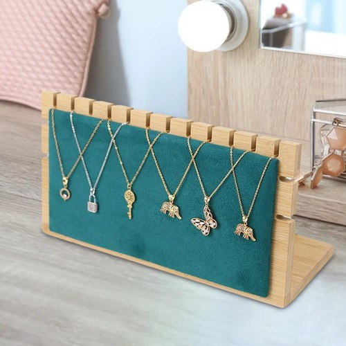 Présentoir bijoux bois - de,