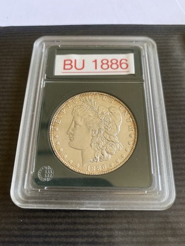 Morgan dollar 1886 dans son - dollar,