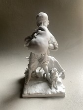 Statue Enfant Berger À La