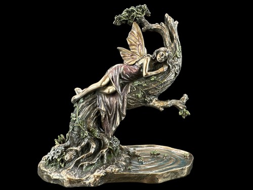 Figurine fée endormie - fée,