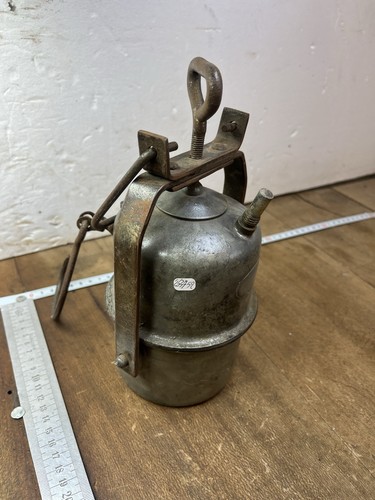 Lampe mineur ancienne - outil, de