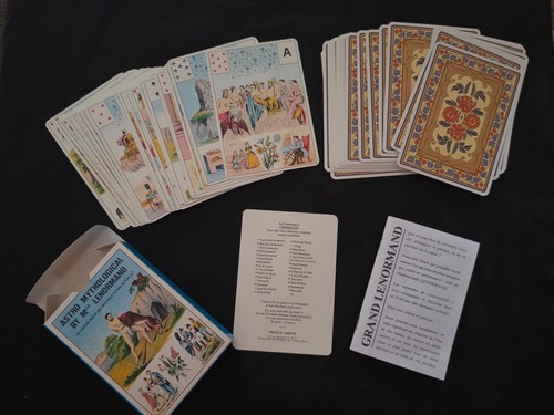 Cartomancie grand jeu de - -,