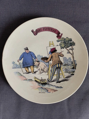 Serie assiettes de boch - de, 6