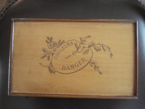 Boite coffret peinture - boite, de