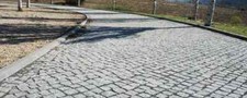 Pave rue Granit Gris pleine