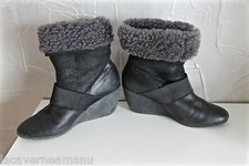 jolies bottines compensées