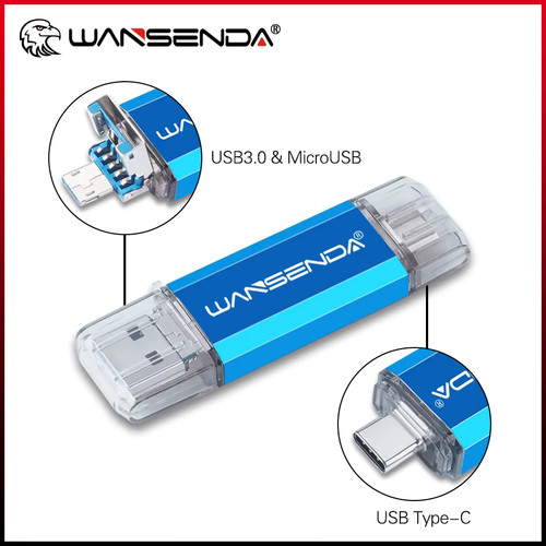 Clé usb wansenda 3en1 - 3en1, otg