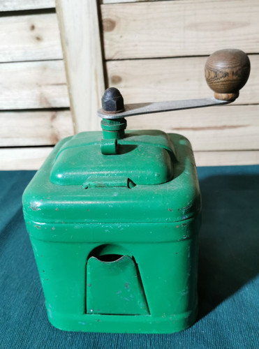 Ancien moulin café vert en - ancien,