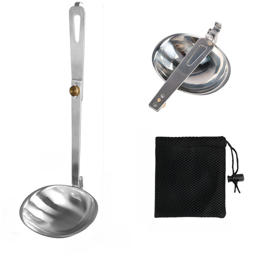 Louche soupe pliable - louche,