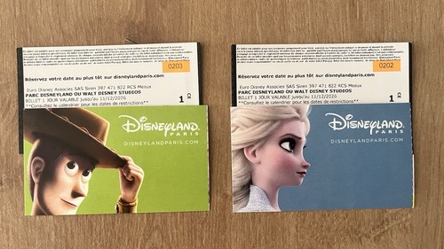 Billets disneyland paris - billets,