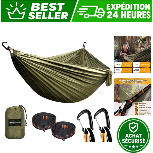 Hamac camping ultra léger - hamac, ultra-léger