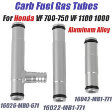 For Honda VF 700 750 1100 Carb Fuel Gas Tubes Set #16026-MB0-671/16022-MB1-771