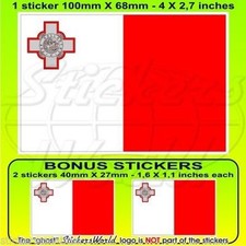 MALTAIS Drapeau MALTE