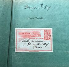 BELGIAN CONGO 1915 STAMP / POSTCARD BELGISCH-CONGO -