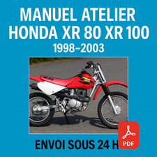 Manuel Atelier Honda XR 80 XR