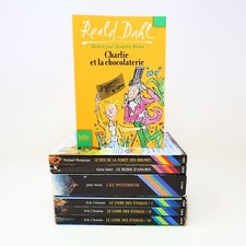 Lot 7 Livres Folio Junior Gallimard L'Ile Mystérieuse Livre des étoiles French