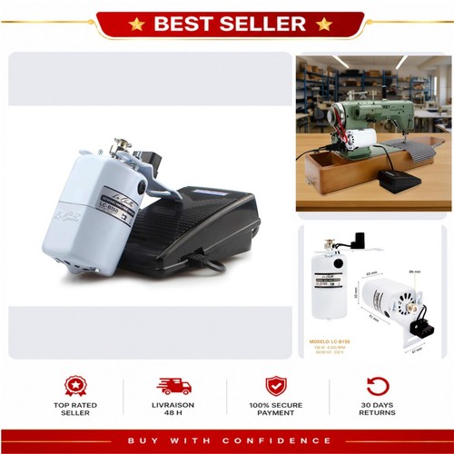 Moteur machine coudre 150w - moteur,
