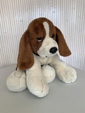 Grande Peluche Chien marron et