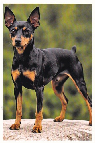Carte postale chien - 🦬carte,