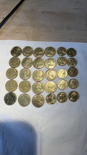 Lot pièces françaises - de,