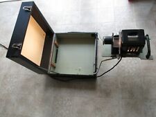 slide projector  -France≈1950s-  projecteur diapositives PLANOX - working!!