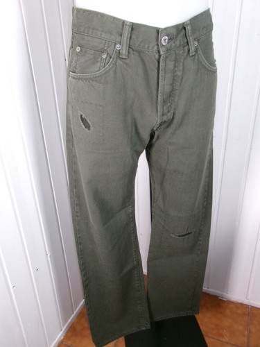Pantalon denim selvage kaki - selvage, 12
