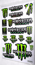 stickers "Monster No. 14" motorsport