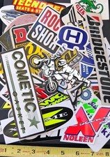 Motocross Racing Vintage Original Decals Stickers 50+ Big Collection Lot 102