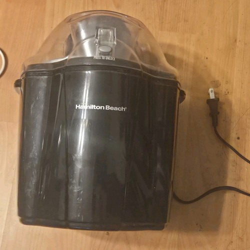 White ice cream maker - white,
