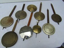 lot of chime clock pendulums approx 12 cm
