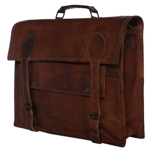 Cuir vintage messager - vintage,