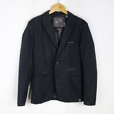 G-Star Jacket Size 15 REG Mens Classic Stylish Black Logo Cotton Comfortable