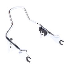 Kit sissy bar 9,5 pouces vertical. chromé harley davidson 09-up flt/touring M