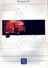 Catalogue Brochure Peugeot J5 1993 France