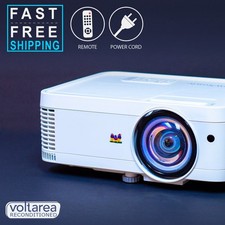 REFURBISHED Projector Short-Throw 3500 LUMENS HDMI 1080p/60 HD ViewSonic Golf