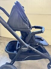 Peg Perego Team Stroller with Bassinet in Onyx